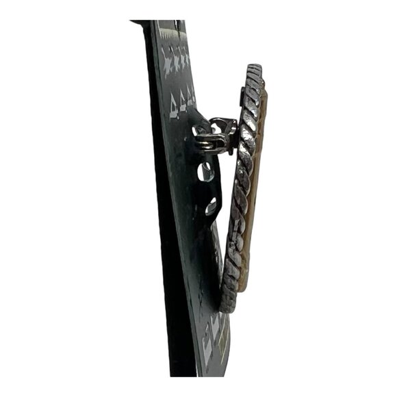 JJ Artifacts Lighthouse Sailboat Scene Brooch Pin 1986 Silver Gold Tone Vintage - Picture 3 of 6